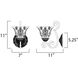 Symphony 1 Light 7 inch Oil Rubbed Bronze Wall Sconce Wall Light