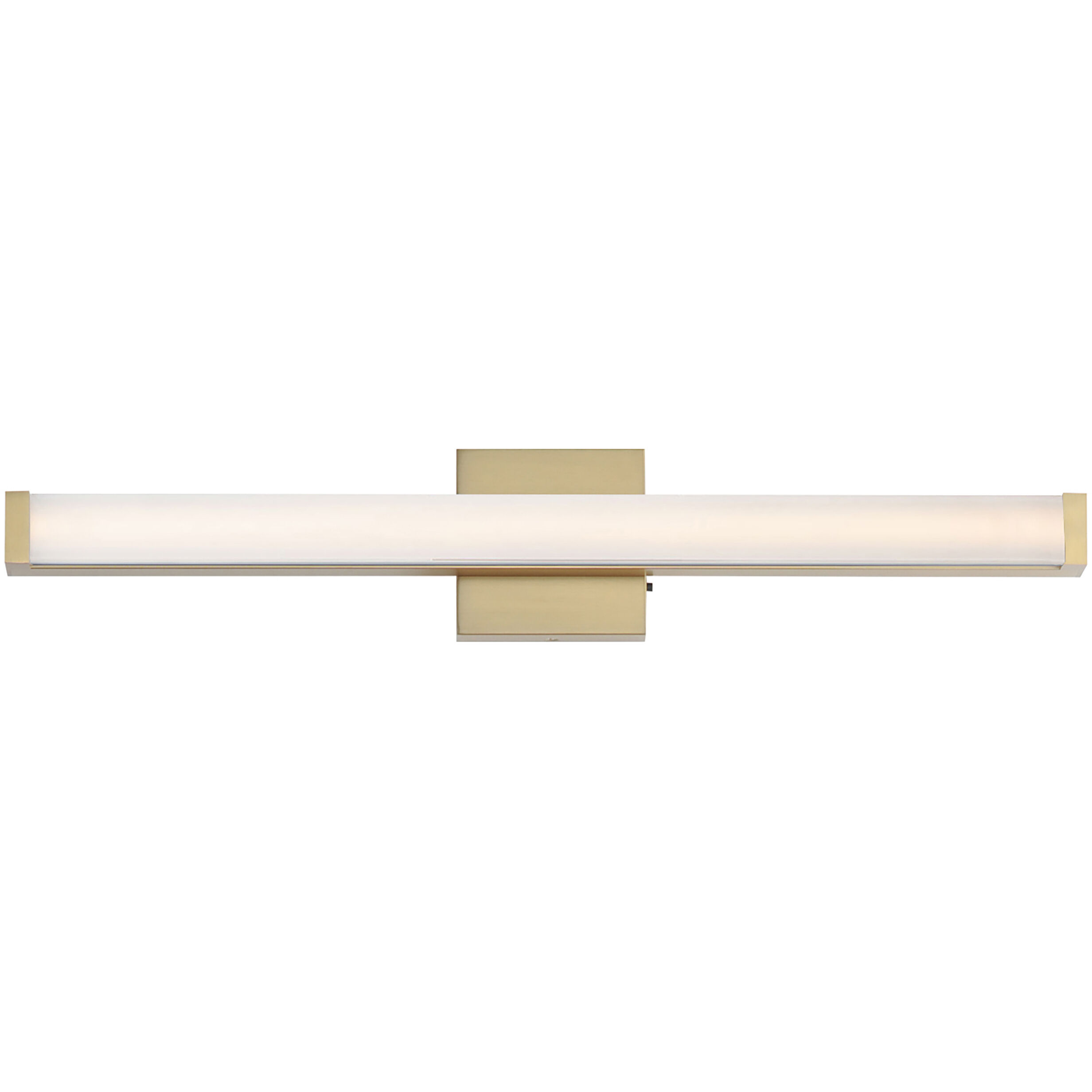 Spec 5CCT LED 30 inch Natural Aged Brass Bath Vanity Light Wall Light