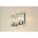 Looking Glass 2 Light 12 inch Polished Chrome ADA Wall Sconce Wall Light
