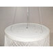 Bahama LED 20.25 inch White Outdoor Pendant