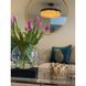 Mystic LED 30 inch Bronze Single Pendant Ceiling Light in Scotch Crystal