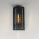 Foundry 1 Light 16 inch Black Outdoor Wall Mount