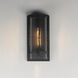 Foundry 1 Light 16 inch Black Outdoor Wall Mount