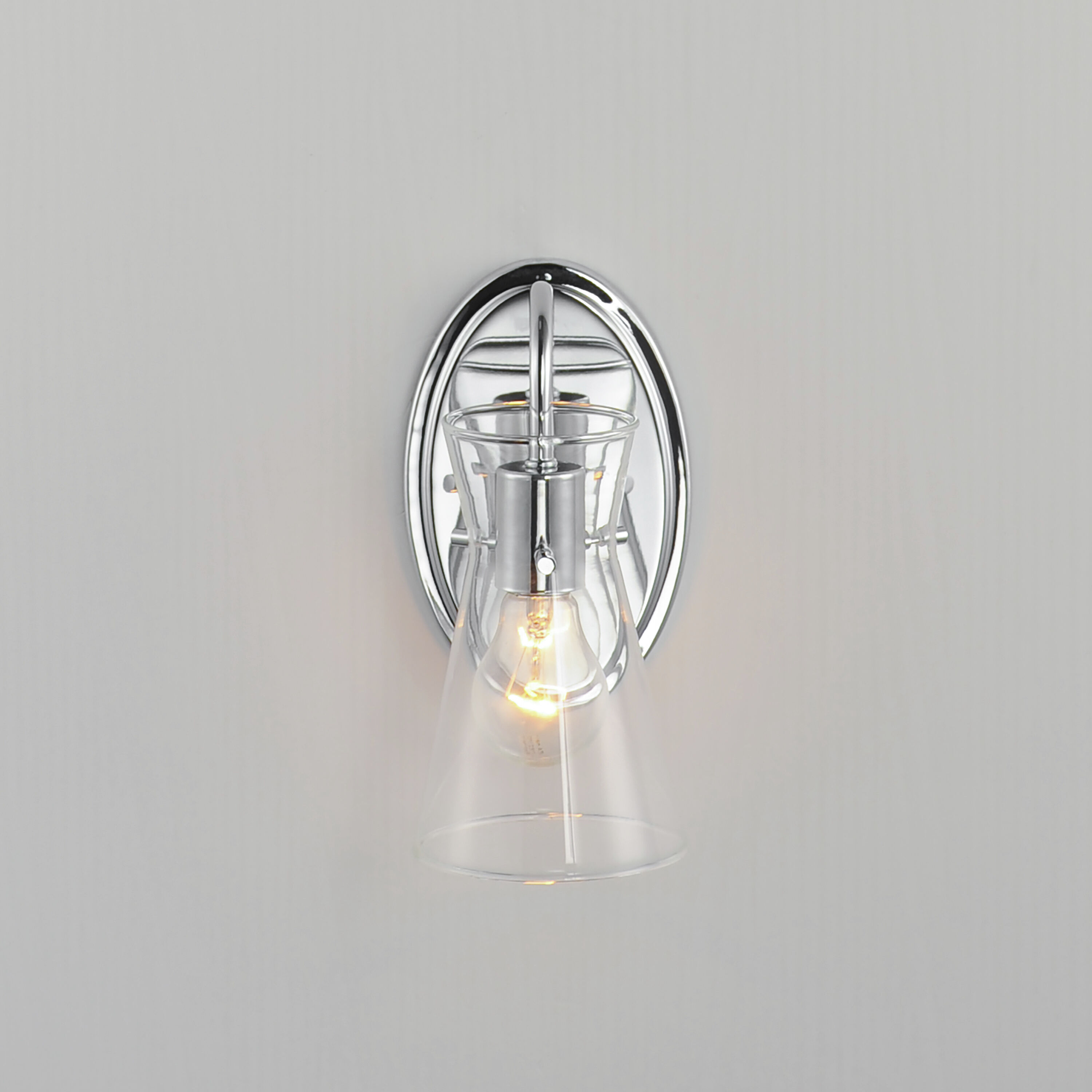 Ava 1 Light 5 inch Polished Chrome Bath Vanity Light Wall Light