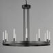 Ovation LED 31.5 inch Black Chandelier Ceiling Light
