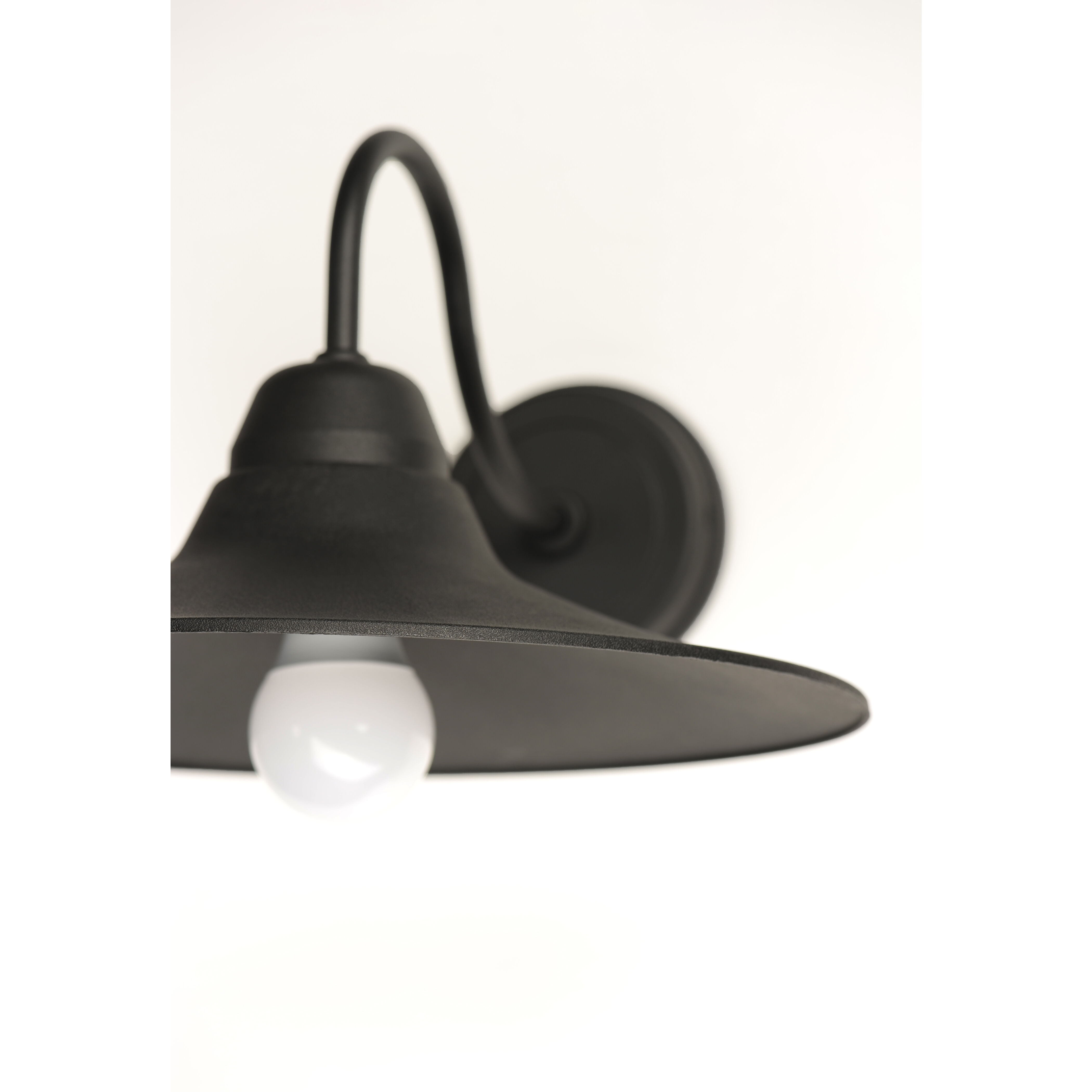 Dockside 1 Light 9 inch Black Outdoor Wall Mount