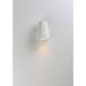 Mini LED 6 inch White Outdoor Wall Mount