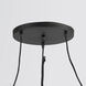 Early Electric 3 Light 11.75 inch Black and Antique Brass Multi-Light Pendant Ceiling Light