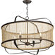 Cestino 5 Light 30 inch Antique Bronze Chandelier Ceiling Light