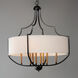 Savant 8 Light 31 inch Bronze and Antique Brass Chandelier Ceiling Light
