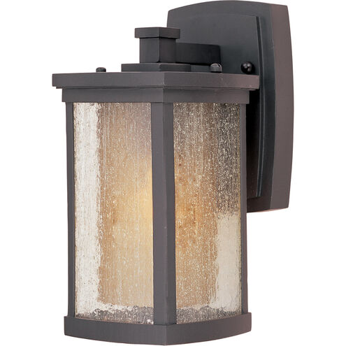 Bungalow LED E26 LED 11 inch Bronze Outdoor Wall Mount