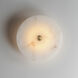 Quarry LED 15 inch Natural Aged Brass Semi-Flush Mount Ceiling Light