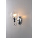 Ballord 1 Light 6 inch Polished Chrome Wall Sconce Wall Light