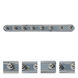 Essentials - 712x 8 Light 48 inch Satin Nickel Bath Vanity Wall Light