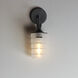 Copacabana 1 Light 16 inch Black Outdoor Wall Mount