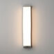 Tunnel LED 26 inch Brushed Aluminum Outdoor Wall Mount