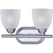 Axis 2 Light 13 inch Polished Chrome Bath Vanity Wall Light