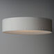 Prime LED 16 inch Flush Mount Ceiling Light in White Linen