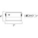 CounterMax MX-L120DC 120 LED 7 inch White Under Cabinet