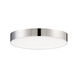 Trim LED 5 inch Polished Chrome Flush Mount Ceiling Light