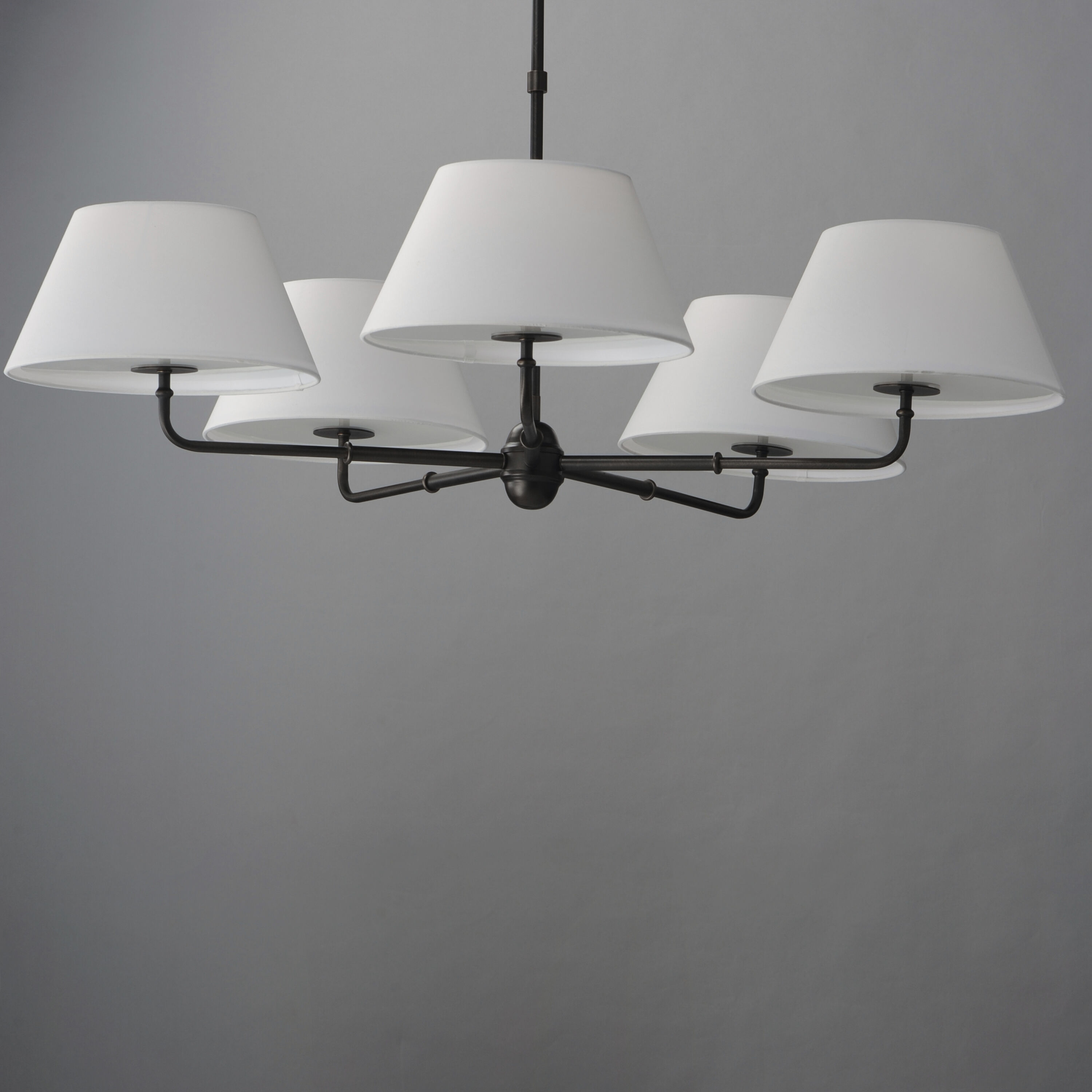 Dunbridge 5 Light 42 inch Antique Bronze Chandelier Ceiling Light