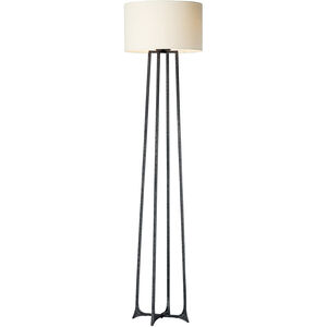 Anvil 64 inch 100.00 watt Natural Iron Floor Lamp Portable Light