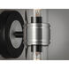 Dual 2 Light 4.75 inch Black and Brushed Aluminum Bath Vanity Wall Light