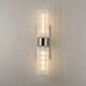 Kasbah 2 Light 5 inch Satin Nickel Wall Sconce Wall Light