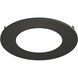 Slim 5 inch Black Flush Mount Ceiling Light