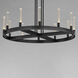 Ovation LED 31.5 inch Black Chandelier Ceiling Light