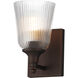 Julip 1 Light 5.25 inch Dark Bronze Bath Vanity Wall Light