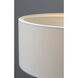 Bongo 4 Light 18 inch Satin Nickel Semi-Flush Mount Ceiling Light