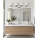 Rondo 4 Light 36.25 inch Polished Nickel Bath Vanity Wall Light