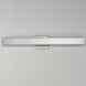 Edge LED 30 inch Satin Nickel Bath Vanity Wall Light