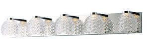 Fringe LED 36 inch Polished Chrome Bath Vanity Wall Light