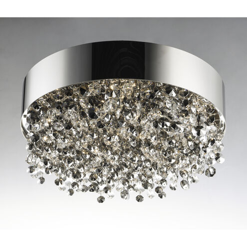 Mystic LED 16 inch Polished Chrome Flush Mount Ceiling Light in Mirror Smoke, 2.8, 11