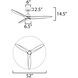 Woodwind 52 inch Charcoal Bronze Indoor Ceiling Fan