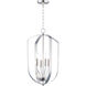Provident 4 Light 14.5 inch Satin Nickel Chandelier Ceiling Light