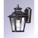 Knoxville 1 Light 11 inch Bronze Outdoor Wall Mount
