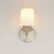 Durham 1 Light 4.75 inch Satin Nickel Wall Sconce Wall Light