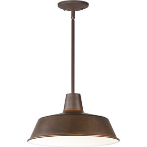 Pier M 1 Light 14 inch Empire Bronze Outdoor Pendant, X-Large