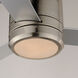 Tanker 52 inch Satin Nickel Indoor Ceiling Fan