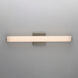 Rail LED 24 inch Satin Nickel Bath Vanity Light Wall Light