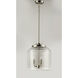 Acadia 3 Light 13.75 inch Satin Nickel Multi-Light Pendant Ceiling Light