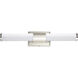 Optic LED 24 inch Satin Nickel Bath Vanity Wall Light