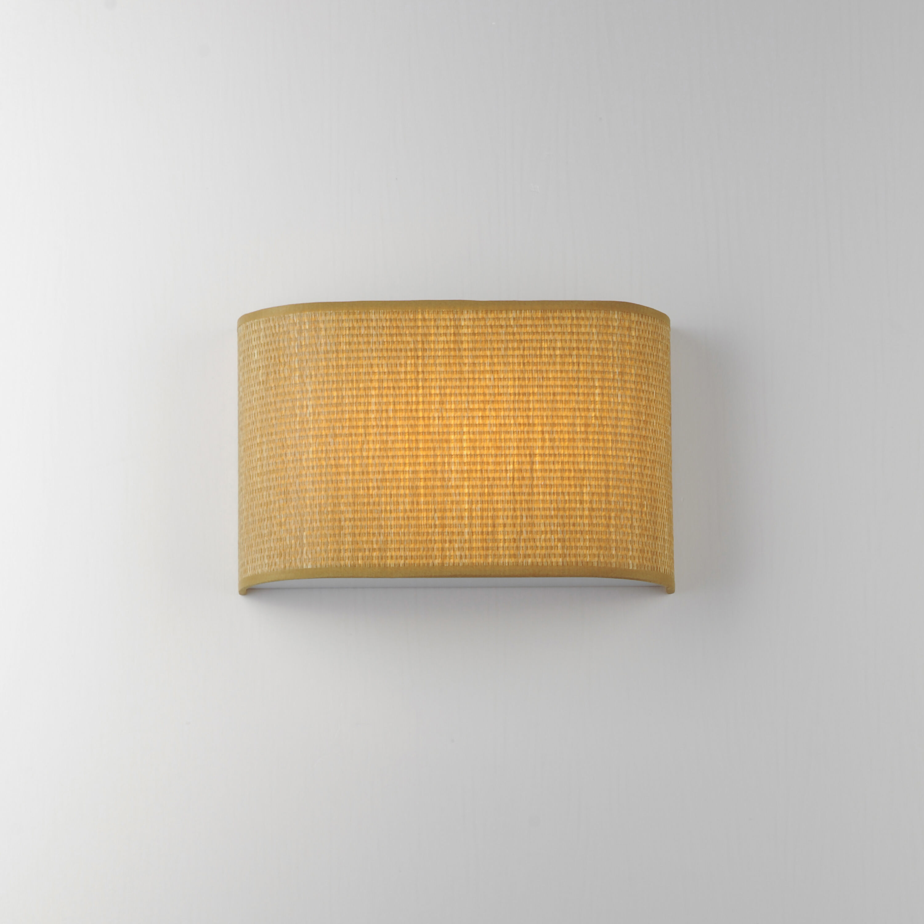 Prime LED 13 inch Grasscloth ADA Wall Sconce Wall Light
