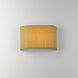 Prime LED 13 inch Grasscloth ADA Wall Sconce Wall Light