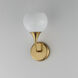 Neve 1 Light 6 inch Natural Aged Brass Wall Sconce Wall Light
