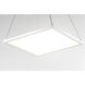 Wafer LED LED 15 inch White Flush Mount Ceiling Light