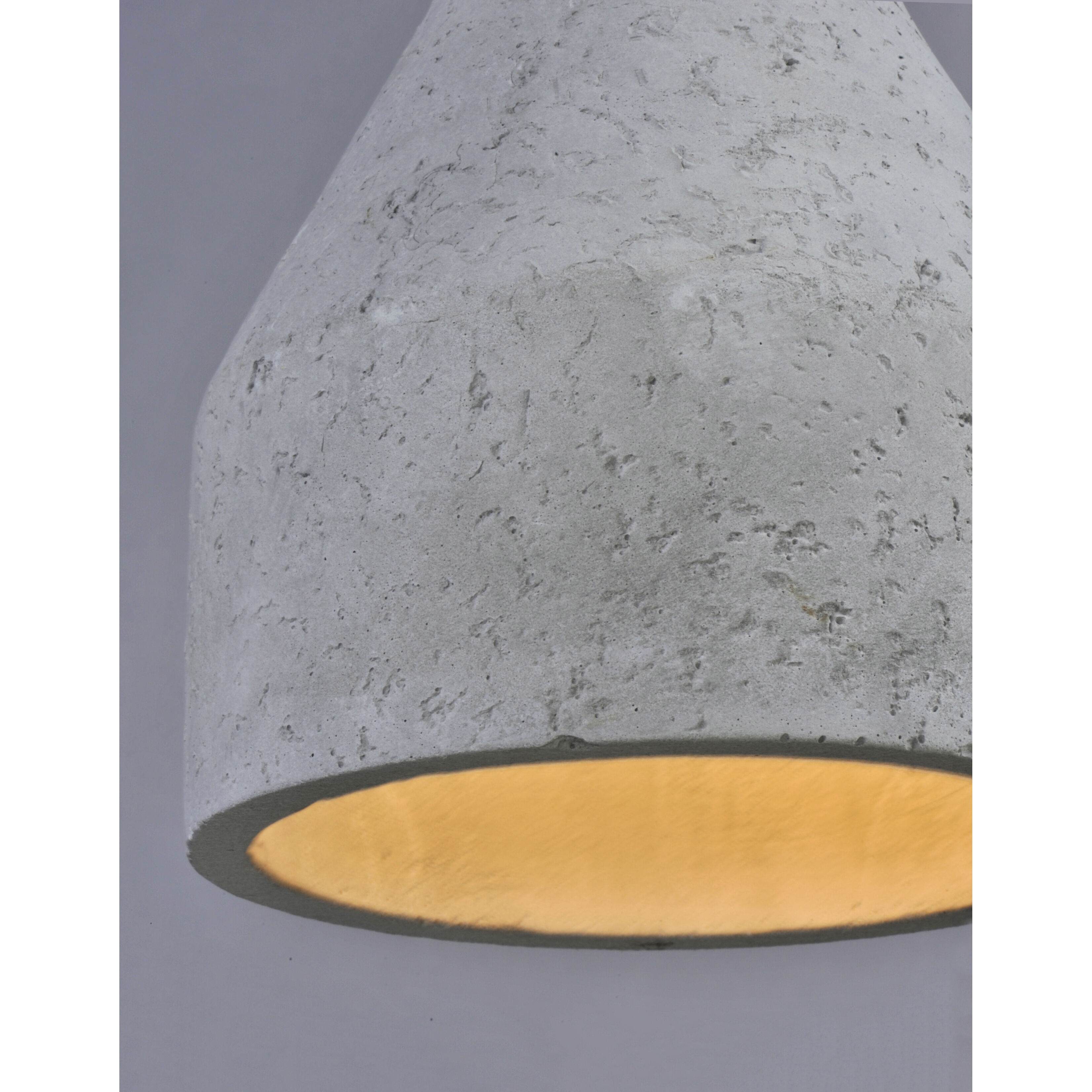 Crete LED 6 inch Polished Chrome Single Pendant Ceiling Light